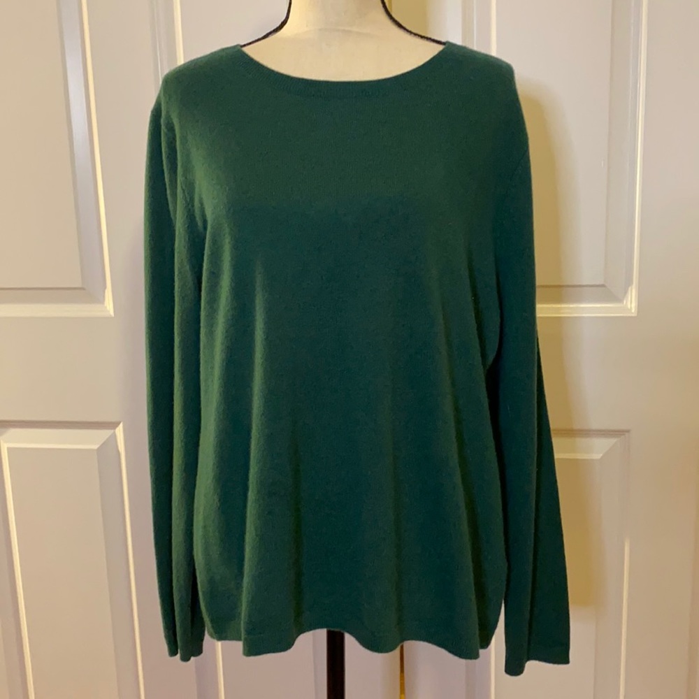 Lands’ End Cashmere Crewneck Sweater